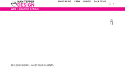 Desktop Screenshot of nantepperdesign.com